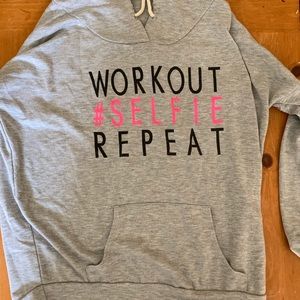 Charlotte Russe workout hoodie